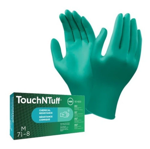 GUANTES DE NITRILO DESECHABLES ANSELL TOUCHNTUFF 92-600
